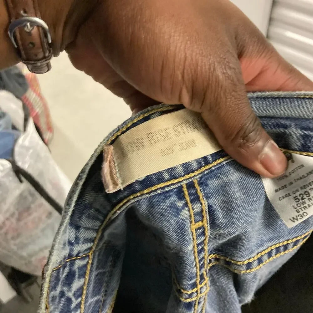 Levi's Light Blue Straight Jeans